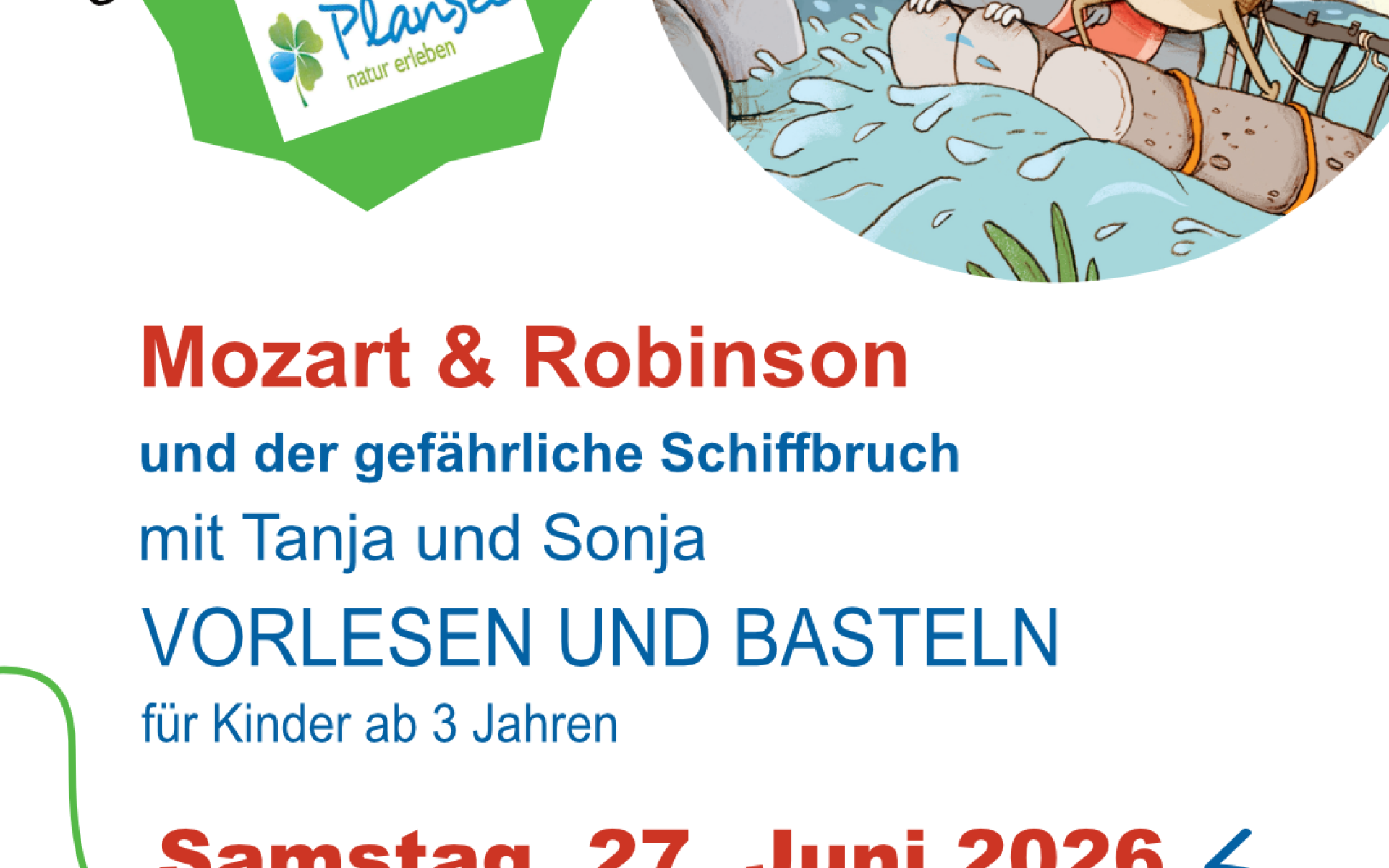 Vorlesen und Basteln mit Tanja und Sonja