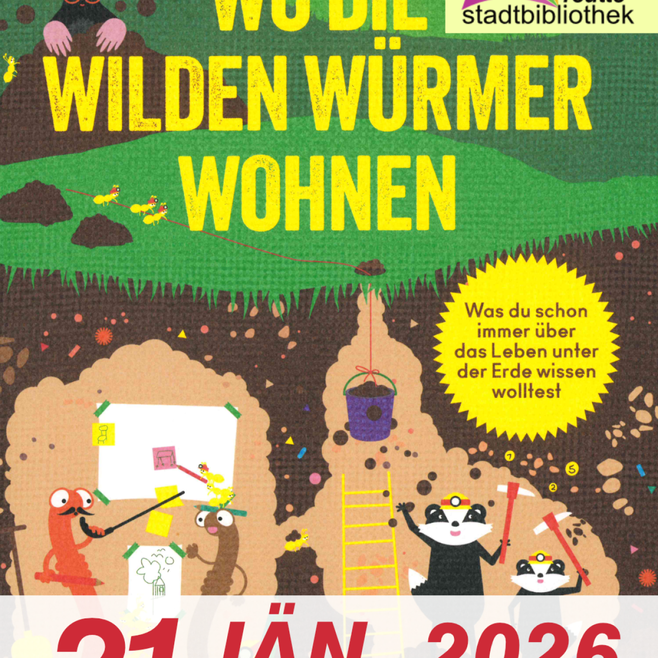 Wo die wilden Würmer wohnen